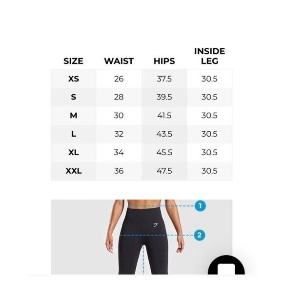 Gymshark | Adapt Ombre Seamless Leggings In Grey Purple - Picture 10 of 10